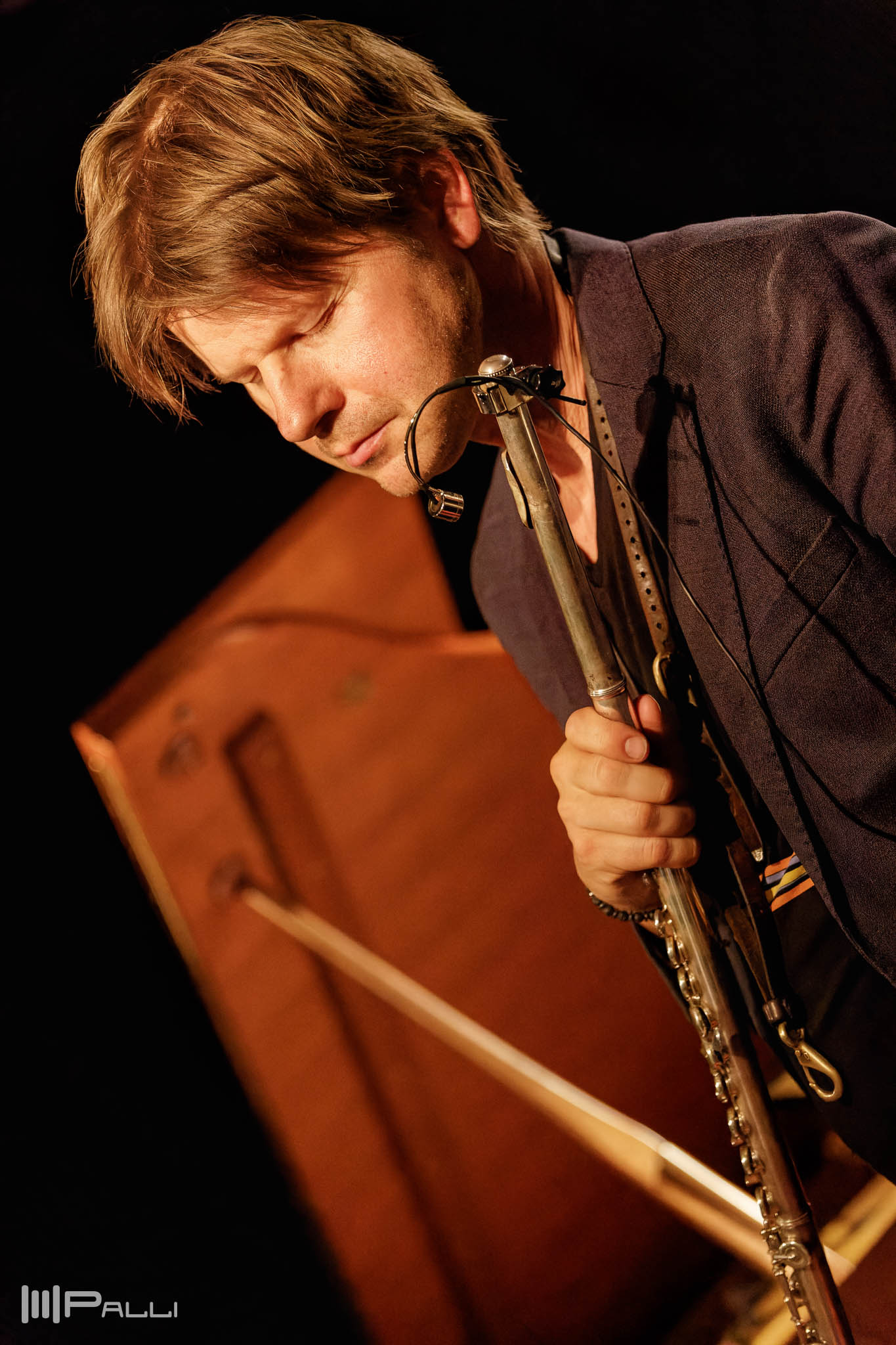 Här möter vi honom tillsammans med pianisten Martin Sjöstedt, basisten Niklas Fernqvist och trumslagaren Adam Ross..20 januari 2022.