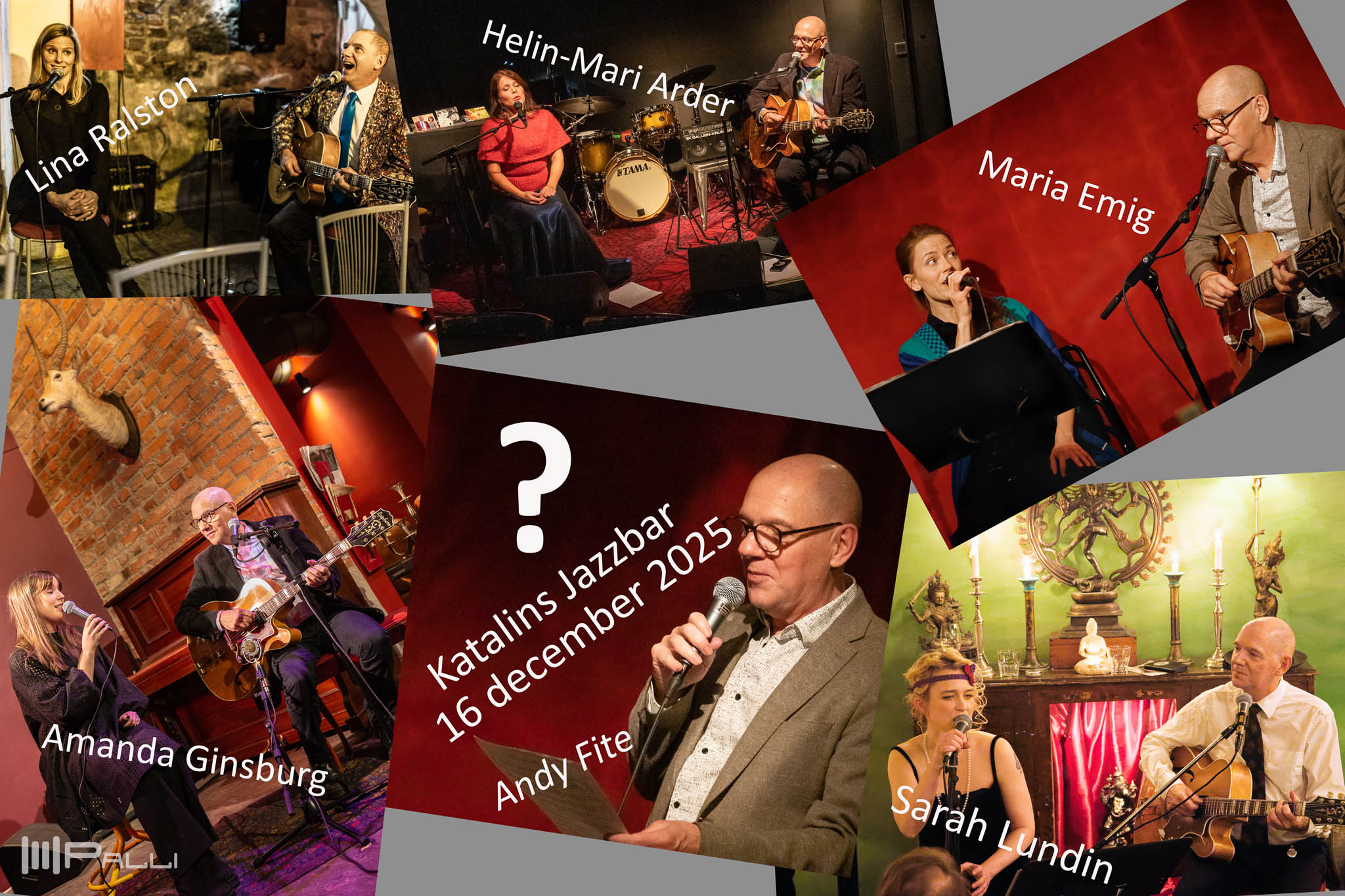 Med sina fantastiska kvinnor