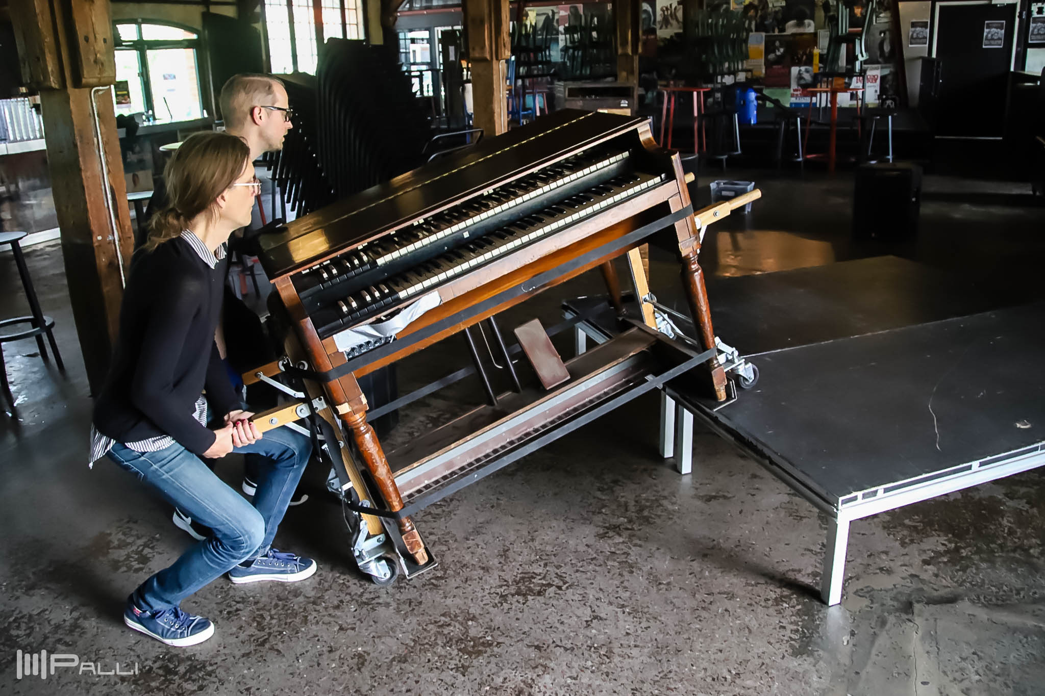 Konsert och födelsedagsfirande.